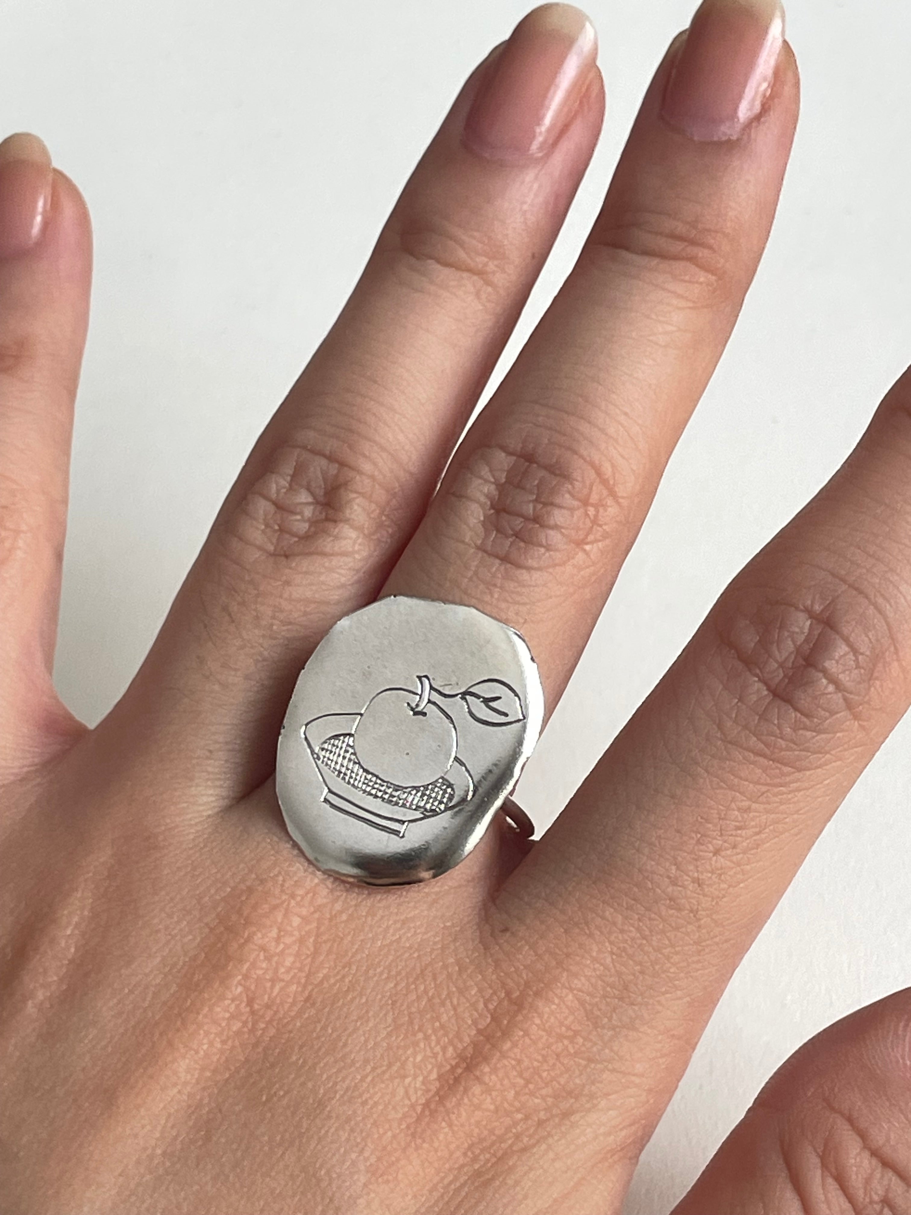 The Apple Ring S925