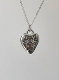 The staring cat necklace S925