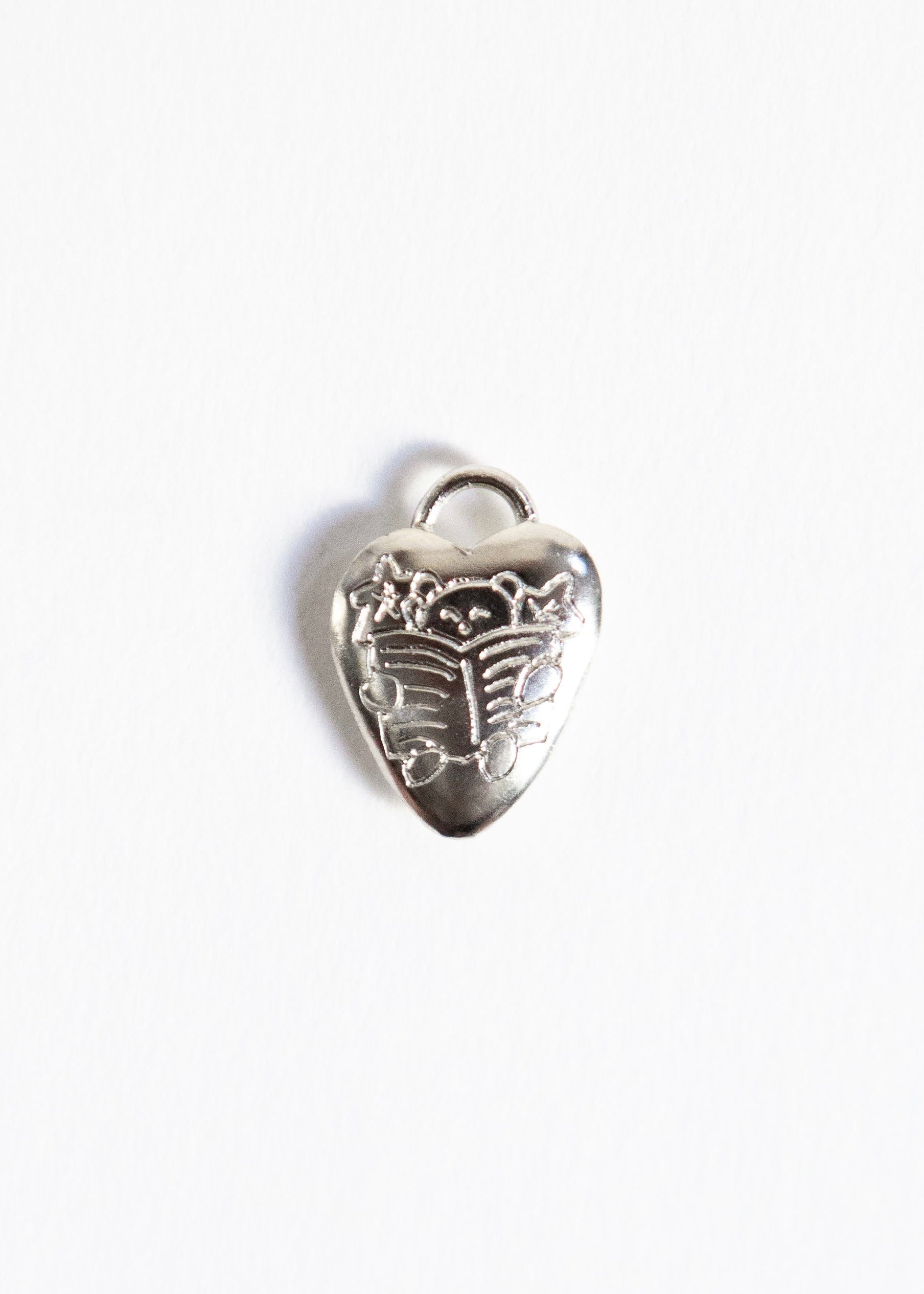 The reading teddy necklace S925