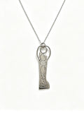 Egg boots necklace S925
