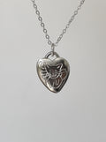 The sitting cat necklace S925