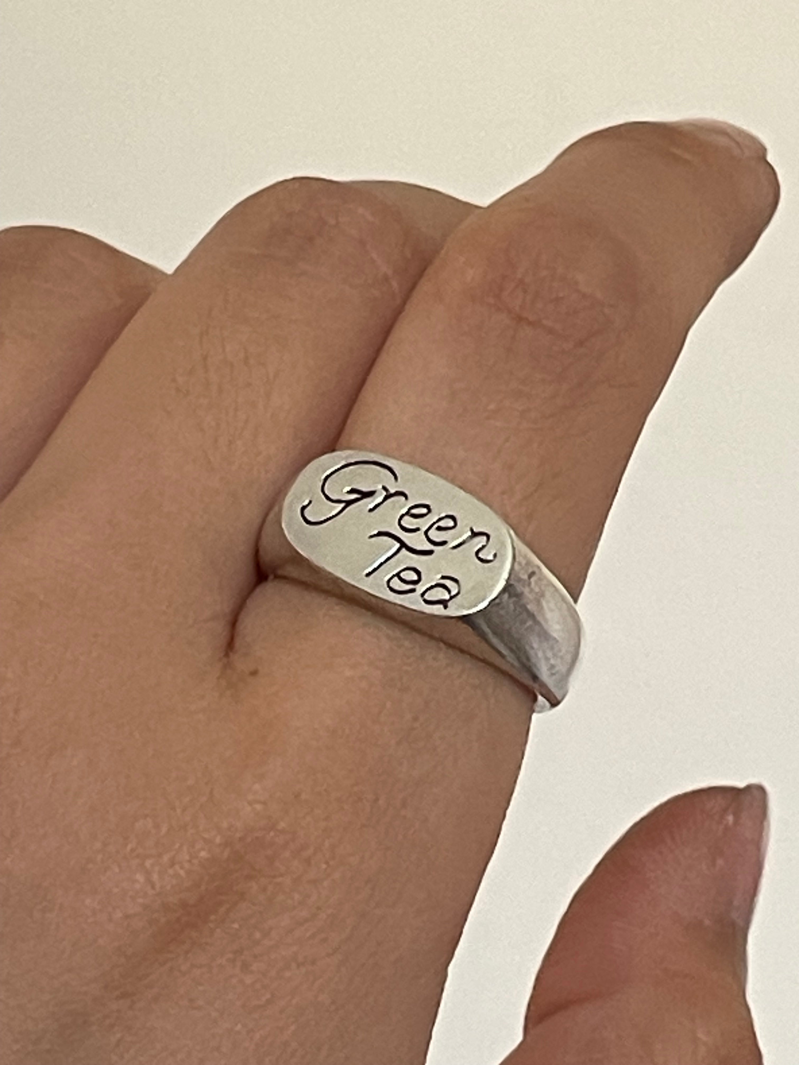 Green Tea Ring S925