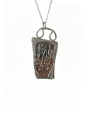 Star portrait vase necklace
