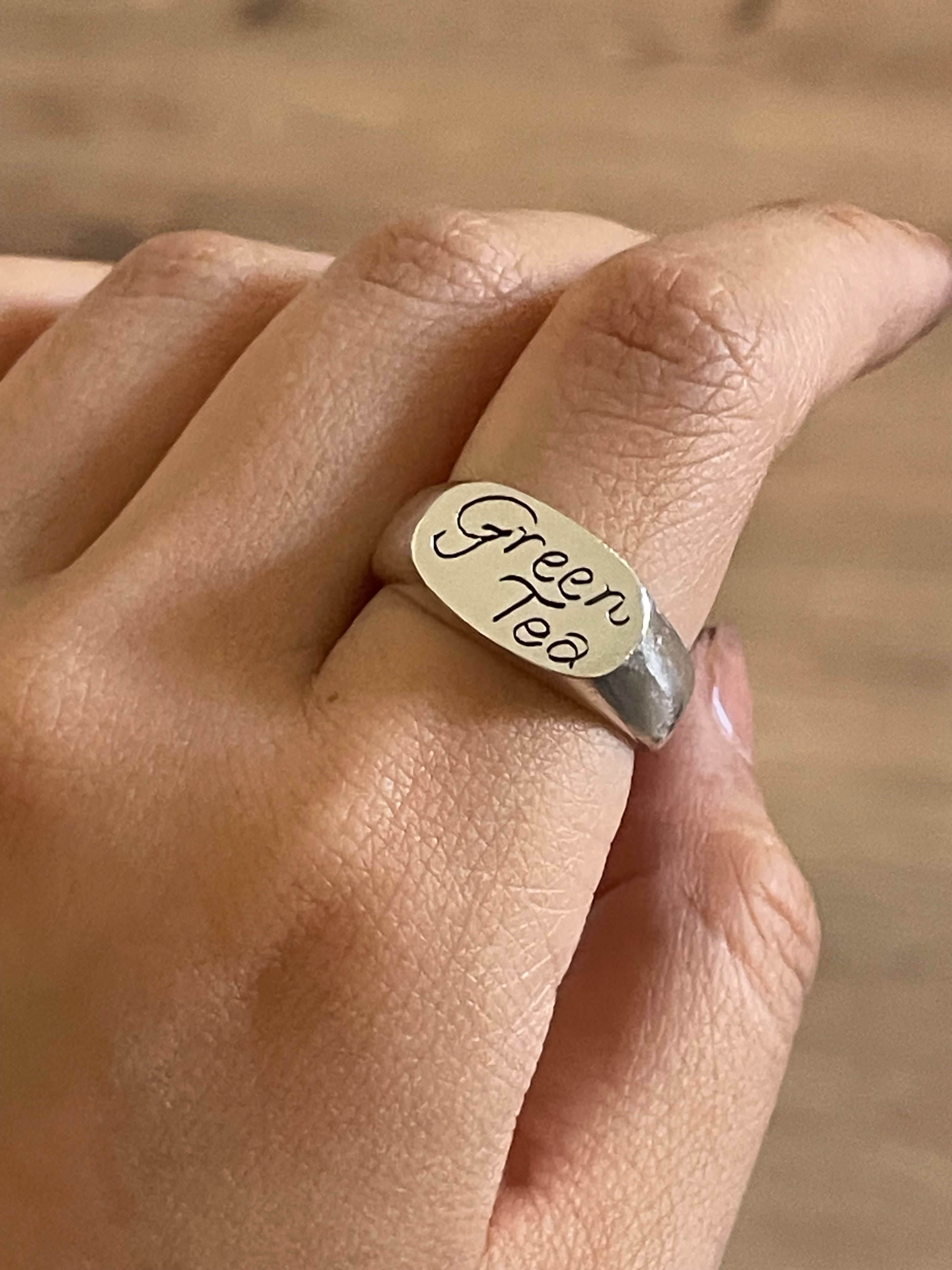 Green Tea Ring S925