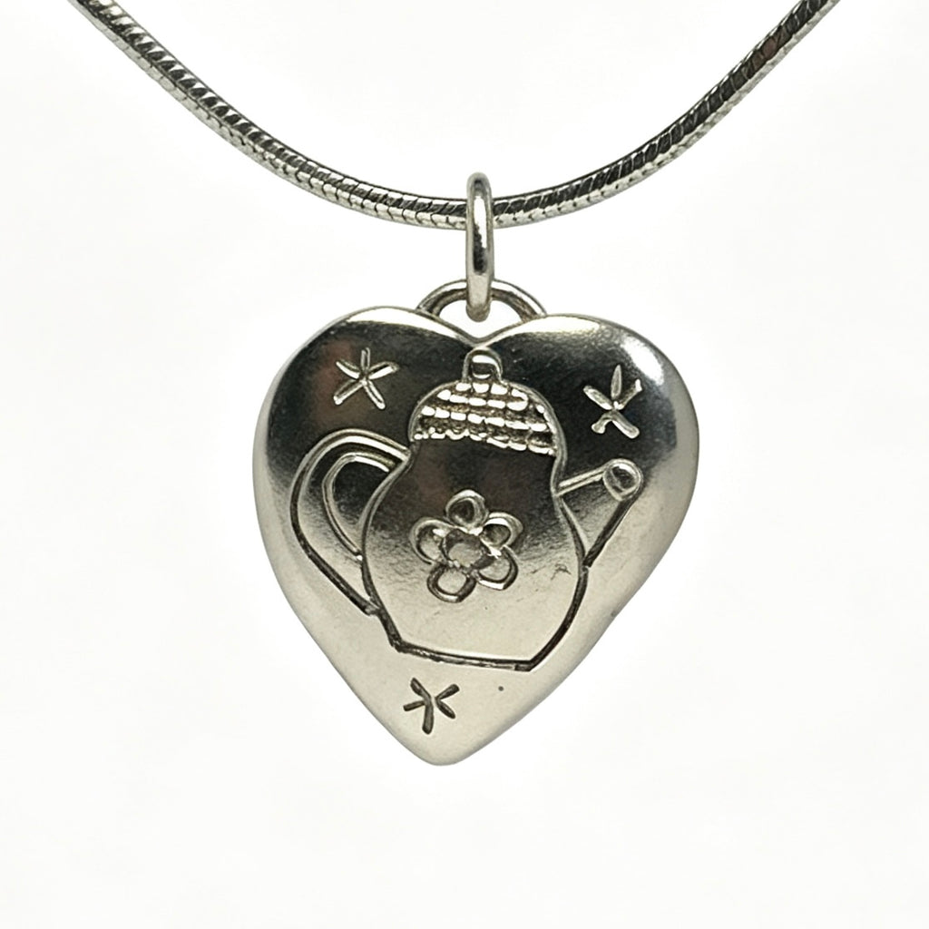 Teapot Silver Pendant S925