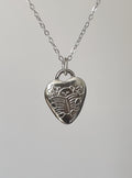 The reading teddy necklace S925