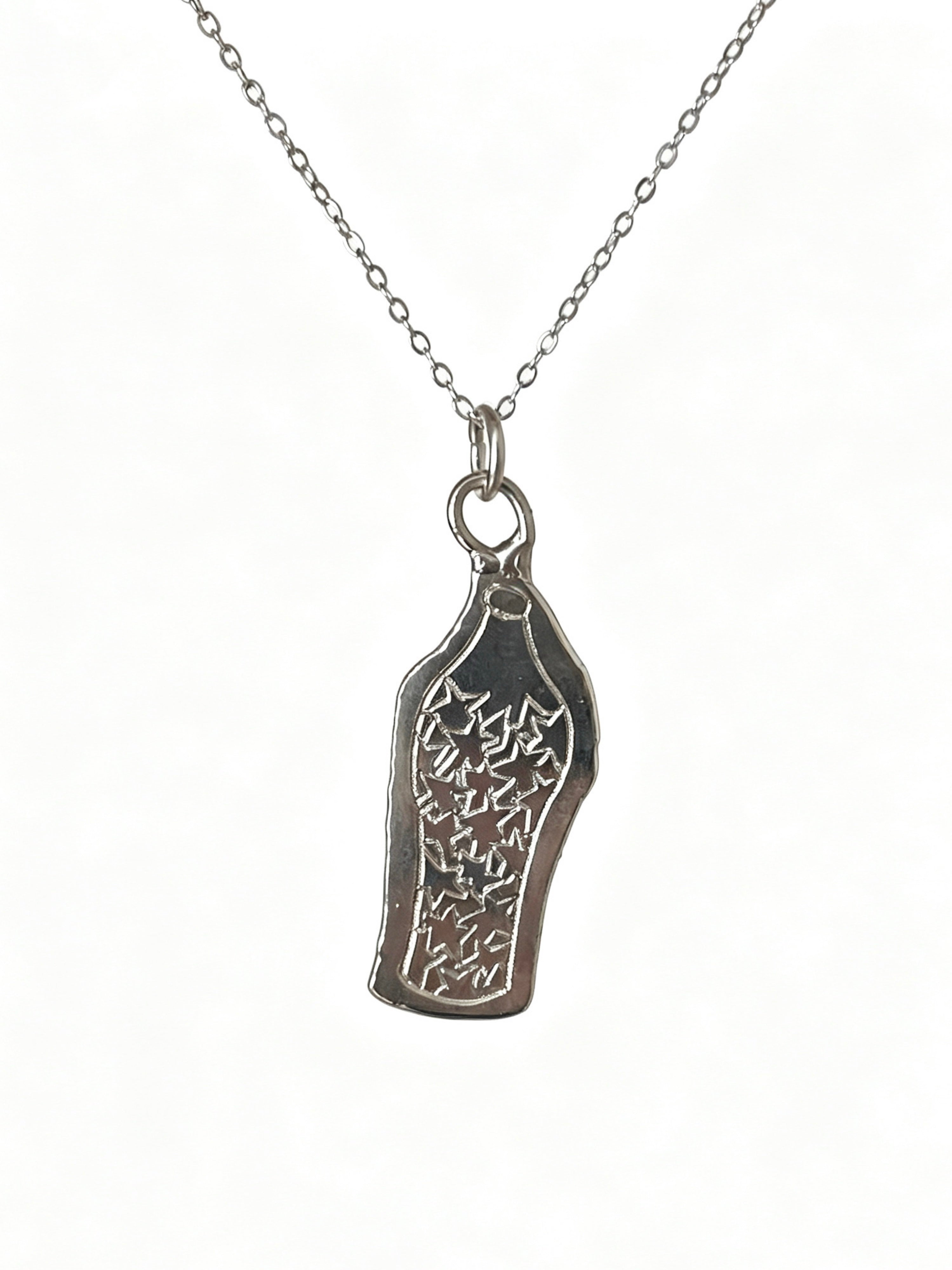 Wish bottle necklace S925