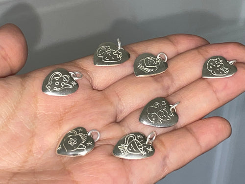 Coffee Pot Silver Pendant S925