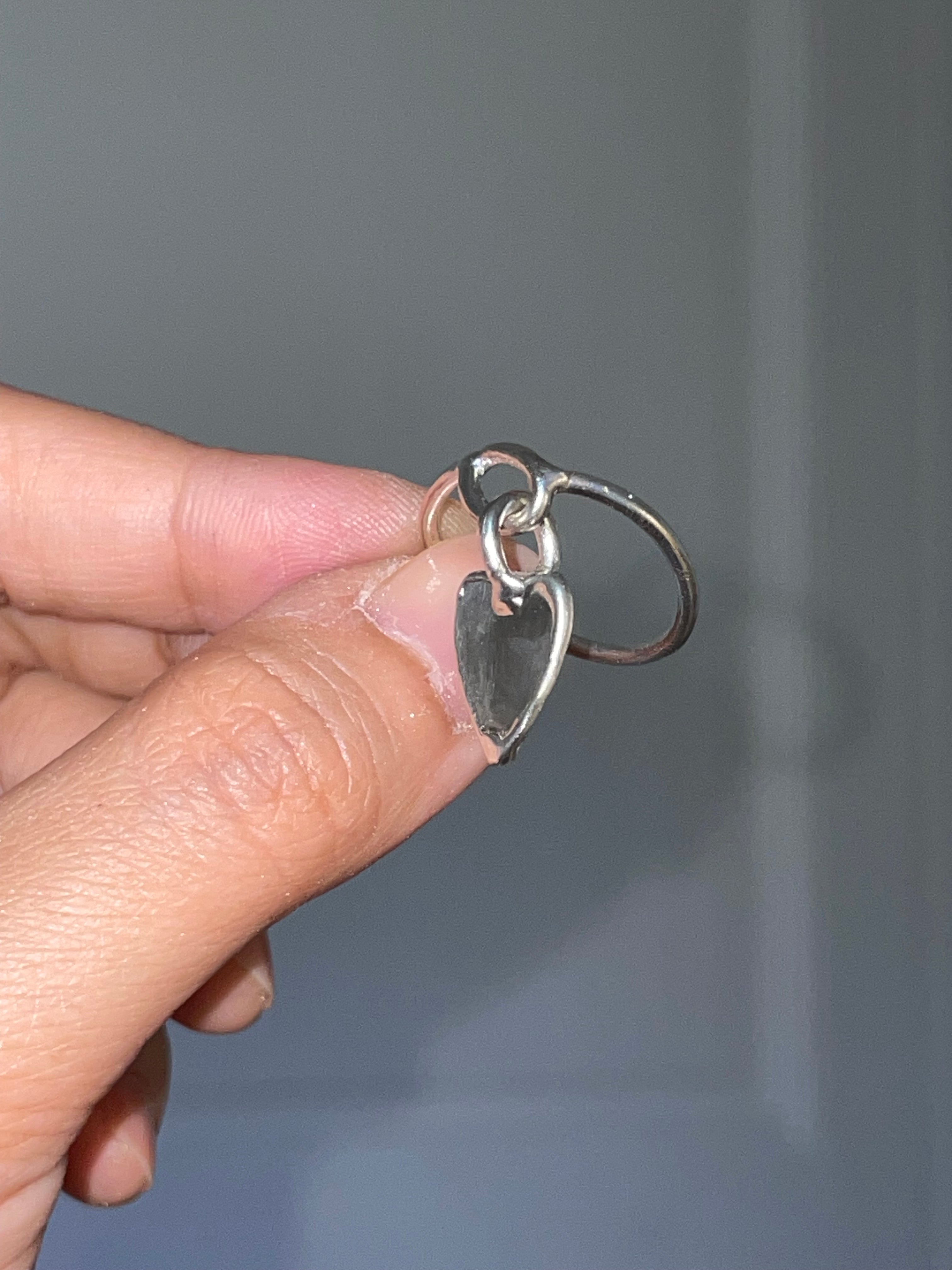 Heart Charmed Ring S925