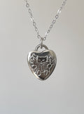 The reading kitten necklace S925